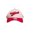 New Era 940 Red and White Chainstitch Script Cap