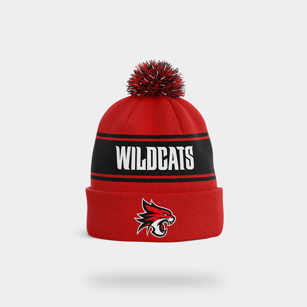 Wordmark Pom Pom Beanie