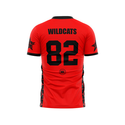 Cut + Sew Gridion T-Shirt - WILDCATS 82