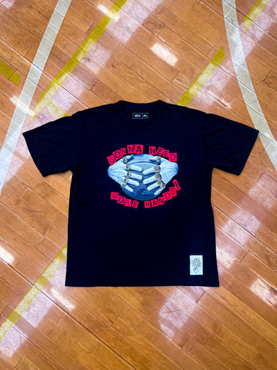 1Off x Perth Wildcats - More Hands T-Shirt - Black