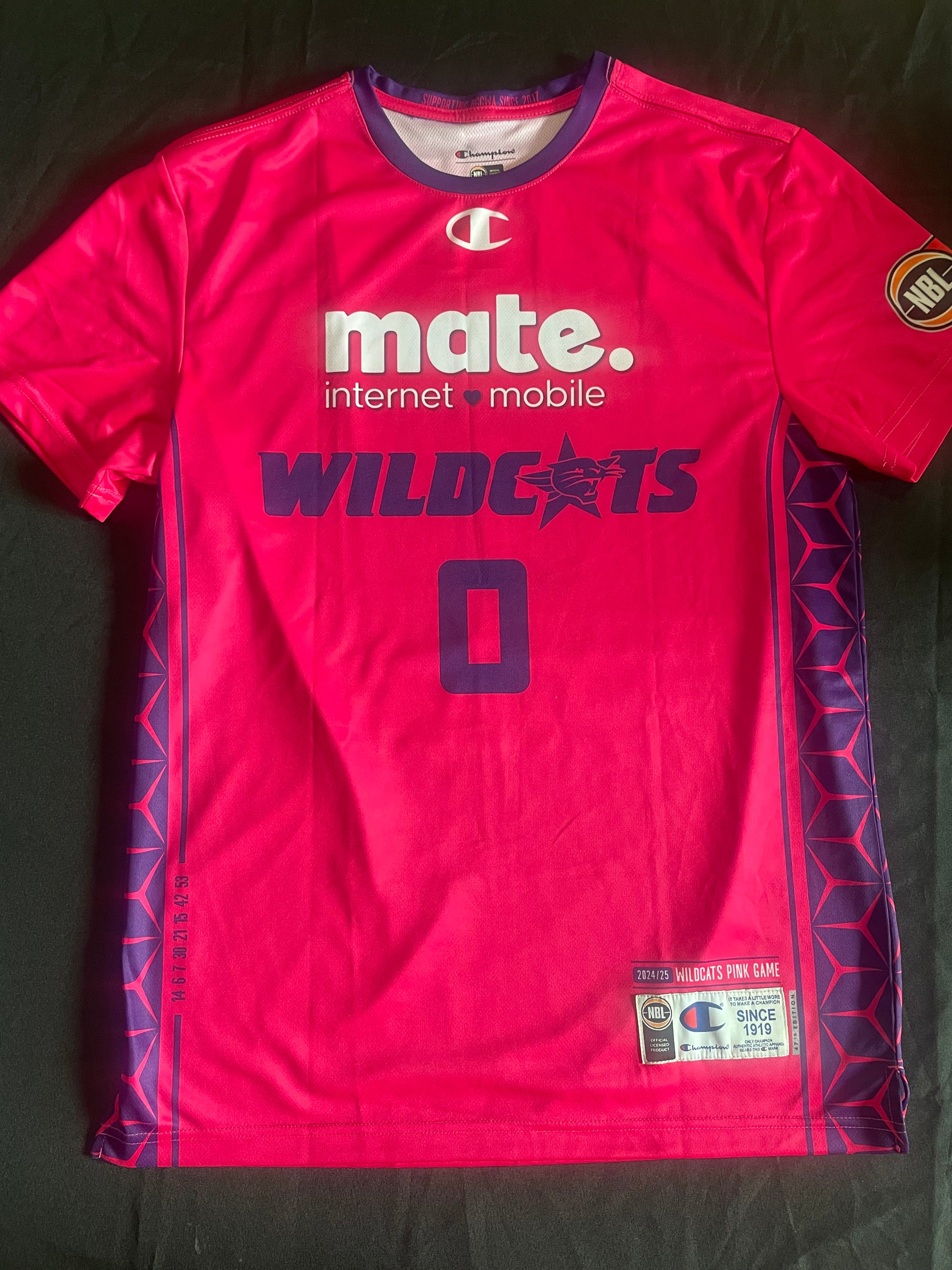 2024/25 Pink SS Shooting Shirt WEBSTER