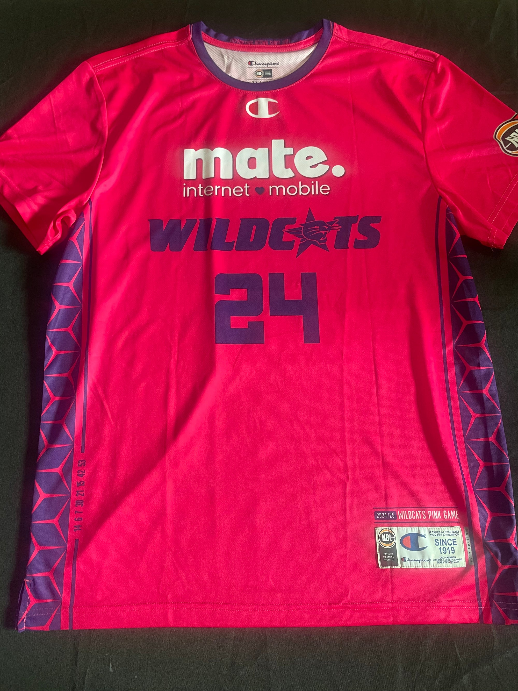 2024/25 Pink SS Shooting Shirt WAGSTAFF