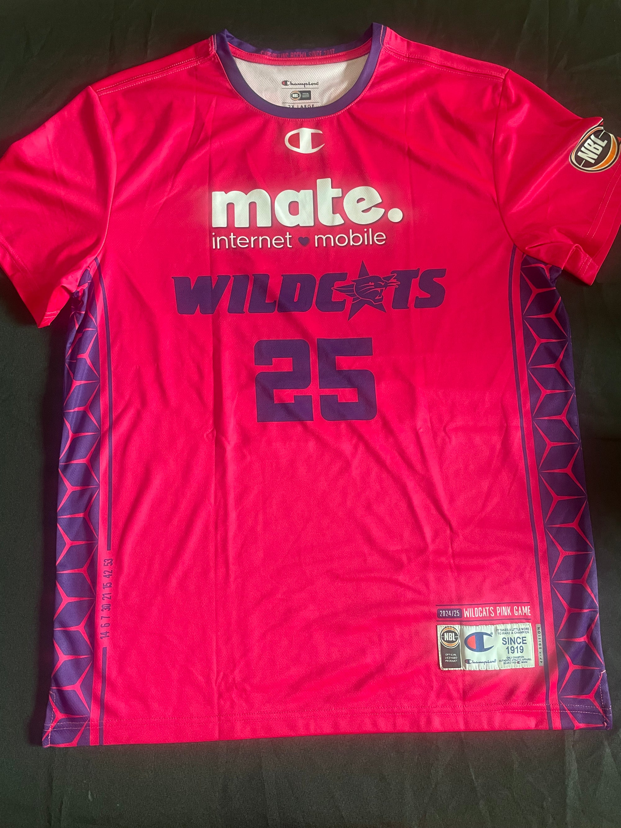 2024/25 Pink SS Shooting Shirt PINDER