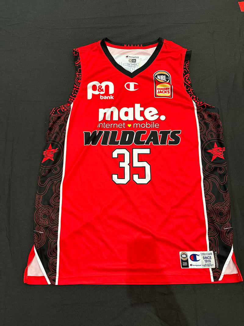 2023/24 Vegas Jersey Red OKWERA 35