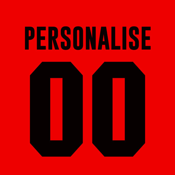 Personalisation Add-on - Back Only - One Colour