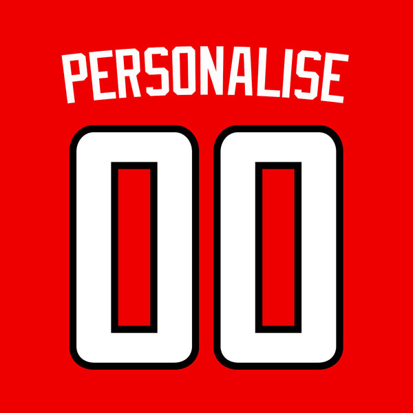 NBL26 Personalisation Add-on - Back & Front Applique