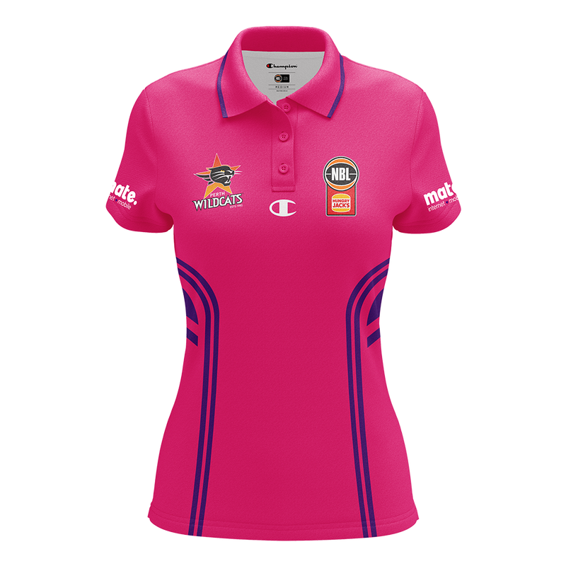 2024/25 Pink Media Polo - Womens