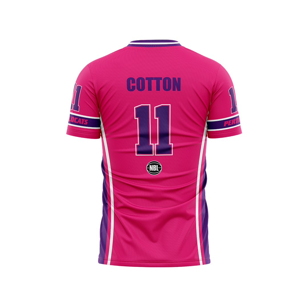 Pink x Cut + Sew Gridion T-Shirt - COTTON 11