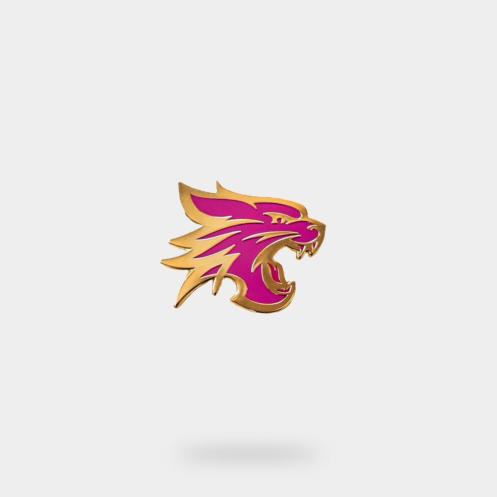 Enamel Pin - Pink – Cats Gear Team Store