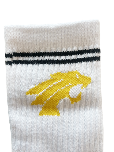 Retro Socks - White