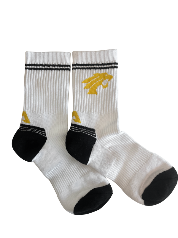 Retro Socks - White