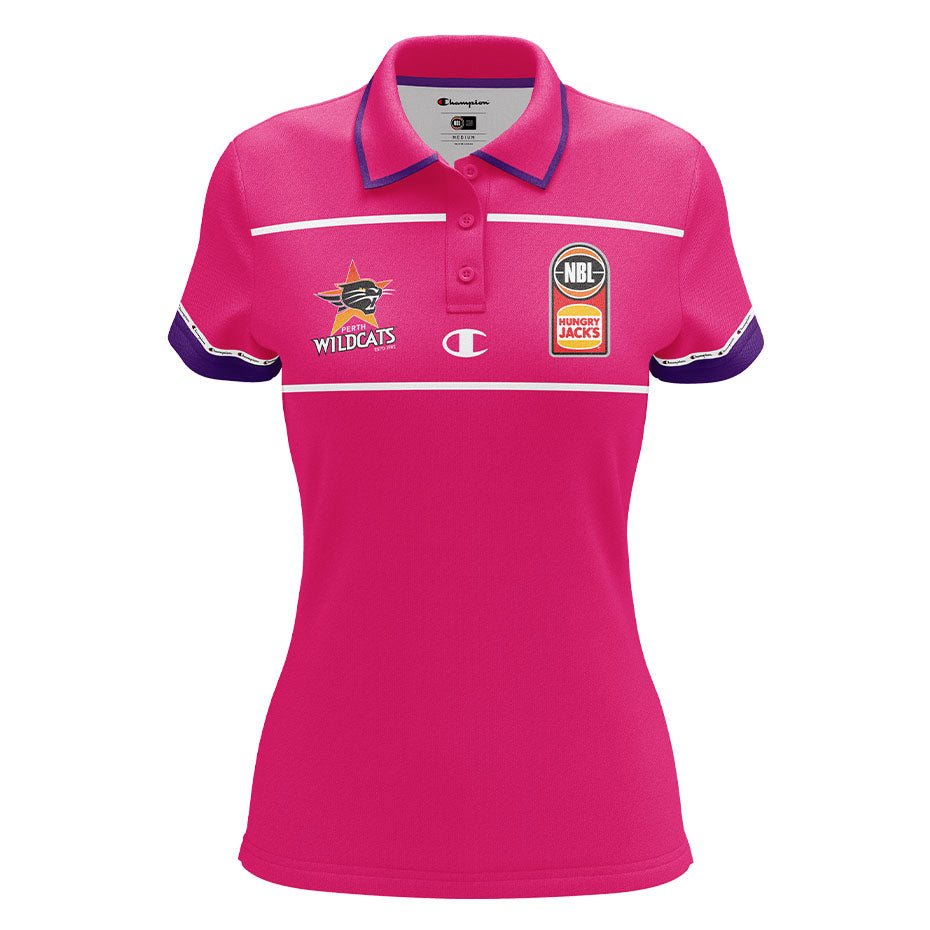 22/23 Stronger in Pink Polo - Womens