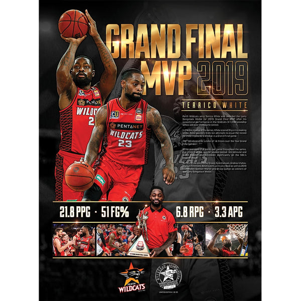 2019 Grand Final MVP Lithograph