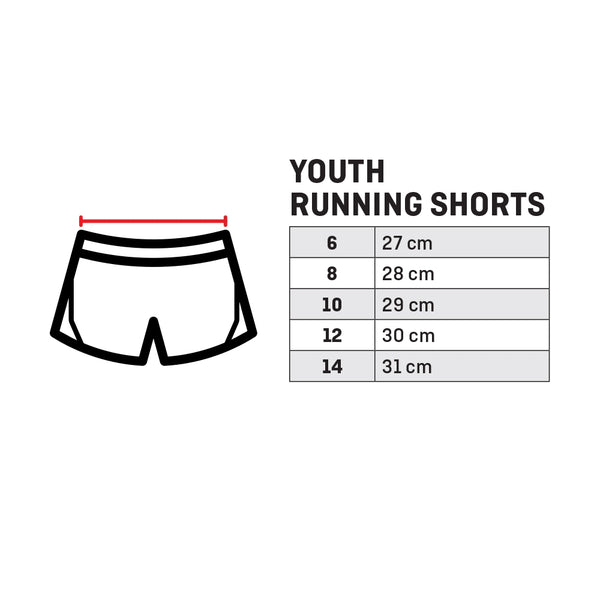 Youth White String Shorts